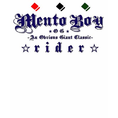 MENTO BOY SHIRT by OBVIOUSGIANT