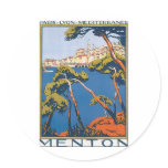 Menton Paris Lyon Mediterranee stickers