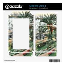 Mentone by Lovis Corinth Motorola Droid 2 Skins