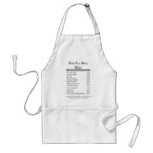 Menu Aprons