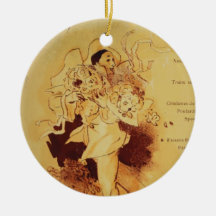 Menu de la Journee (Menu) Christmas Ornaments