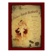 Menu de la Journee (Menu) Postcards