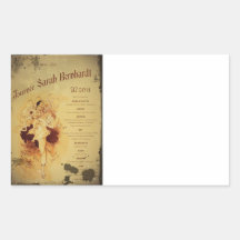 Menu de la Journee (Menu) Rectangle Stickers