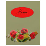 menu flyers