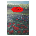 menu flyers