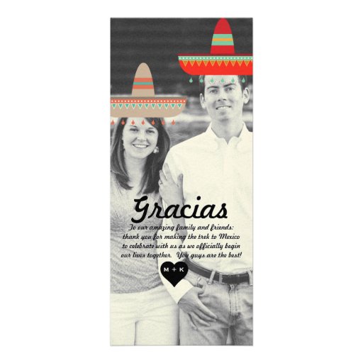 Menu for Wedding or Fiesta Announcement
