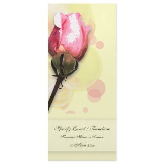 Menu template - Create your own invitation