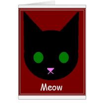 Meow cards by candyrot Meow cards