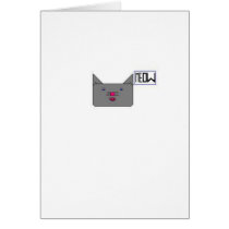 MEOW GREETING CARD