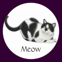 Meow Cat Sticker