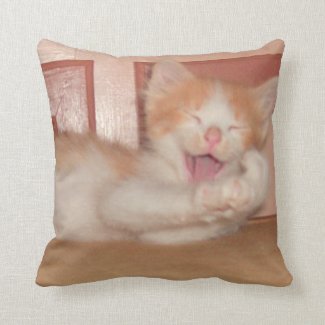 Meow Collection 7 Throw Pillow