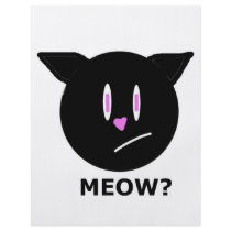 meow? flyers by Scarlet_designs meow? flyers