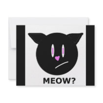 MEOW? invitations