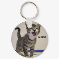 Meow! keychains by okcshelter Meow! keychains