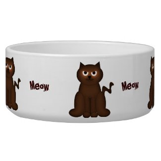 Meow Kitty Bowl petbowl