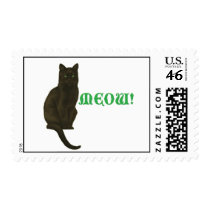 MEOW postage by Killlashandra MEOW postage