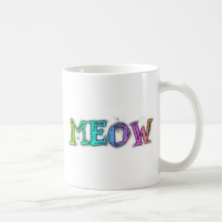Meow Rainbow Mugs