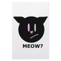 meow? stationery design
