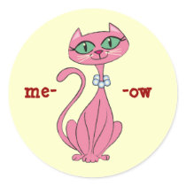Meow Sticker by justuskids Meow Sticker