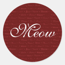 Meow Sticker