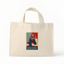 MEOW tote bags by squadoosh MEOW tote bags