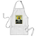 "Meow" Vintage Artwork aprons