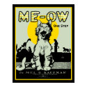 "Meow" Vintage Music Poster posters