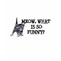 Meow, what is so funny? t-shirts by southplainstees Meow, what is so funny? t-shirts