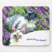 Meows Rule Mousepad mousepads