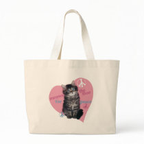 Meows The Time For Peace bags