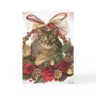 Meowy Christmas! card