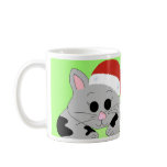 Meowy Christmas Cat Coffee Mugs