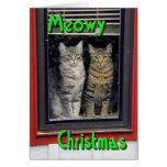 Meowy_Christmas Greeting Card
