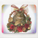 Meowy Christmas! mousepads by GotCats Meowy Christmas! mousepads