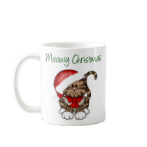 Meowy Christmas Coffee Mug