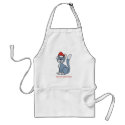 Meowy Christmas Santa Cat aprons