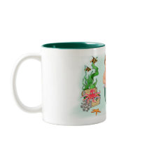 Mer Boy with Net mugs by Spice Mer Boy with Net mugs