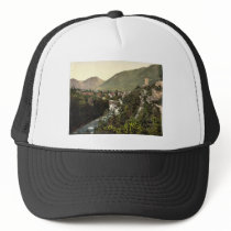 Meran, from Gilfpromenade, Tyrol, Austro-Hungary m Hats