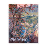 Merano Italy Vintage Italian Travel Poster Post Cards