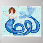 Merartist Mermaid Print