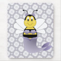 MerBee Bumble Bee Mousepad