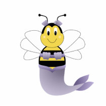 MerBee Bumble Bee Ornament photo sculptures