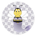 MerBee Bumble Bee Sticker