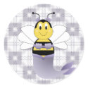 MerBee Bumble Bee Sticker
