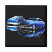 Merc lead sled refrigerator magnets