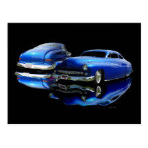 Merc lead sled postcards