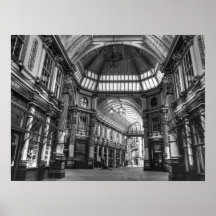Mercado Londres de Leadenhall Posters