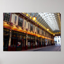 Mercado Londres de Leadenhall Posters