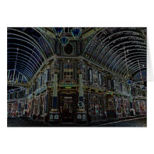 Mercado Londres de Leadenhall Tarjeta