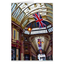 Mercado Londres de Leadenhall Tarjetas